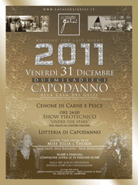 Cenone di Capodanno alla Casa dei Gelsi! Cenone di