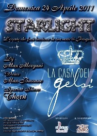 Serata a tema Starlight e cena di Pasqua a Bassano