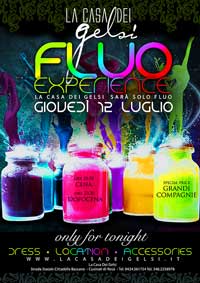 Festa a tema Fluo Experience