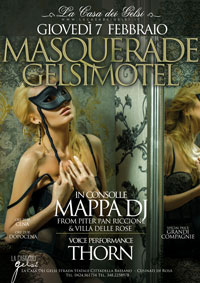 Masquerade Motel festa in maschera