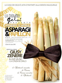 Ristorante per cena Asparagi e Vespaiolo