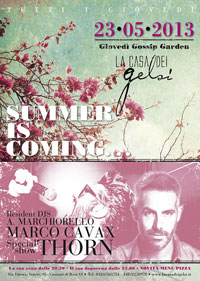 Apertura giardino estivo Gelsi