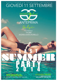 Ultimo party estivo 2014