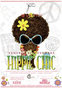 Festa anni 70 Hippie Chic