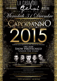 Cenone ultimo dell'anno Capodanno 2015 