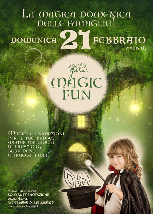 Magic Fun alla Domenica Delle Famiglie alla Casa d