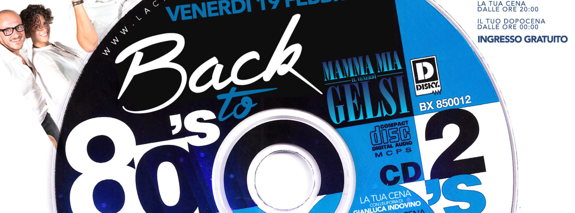 Mammamia back to the 80 serata anni 80 alla Casa d