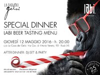 cena con degustazione birre Labi ai Gelsi 12 giugn