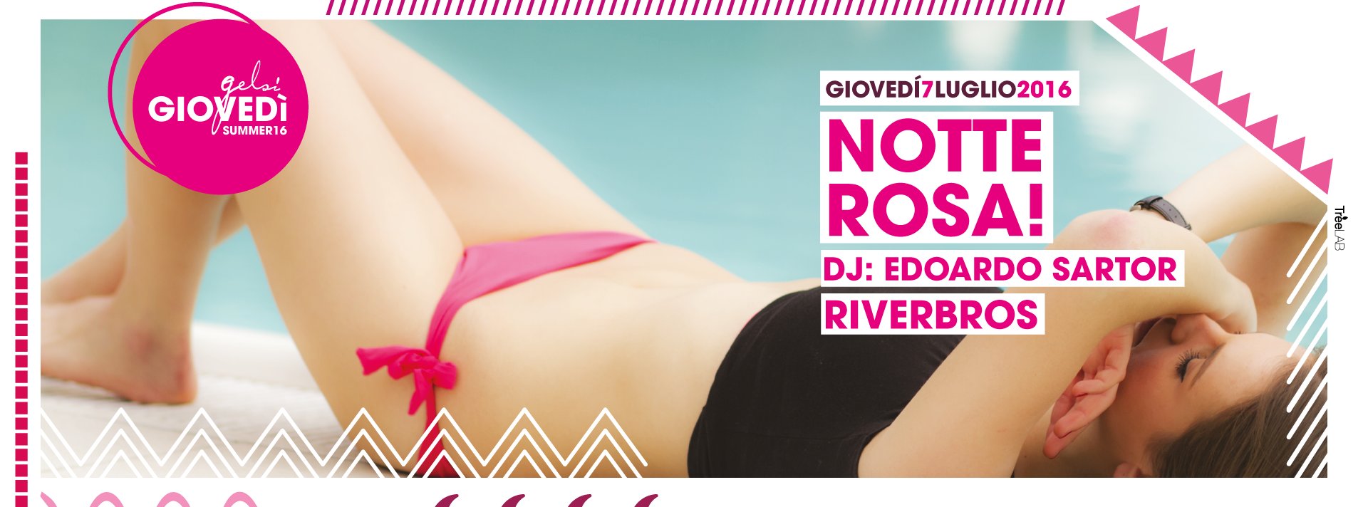 Notte rosa ai gelsi 7 luglio 2016