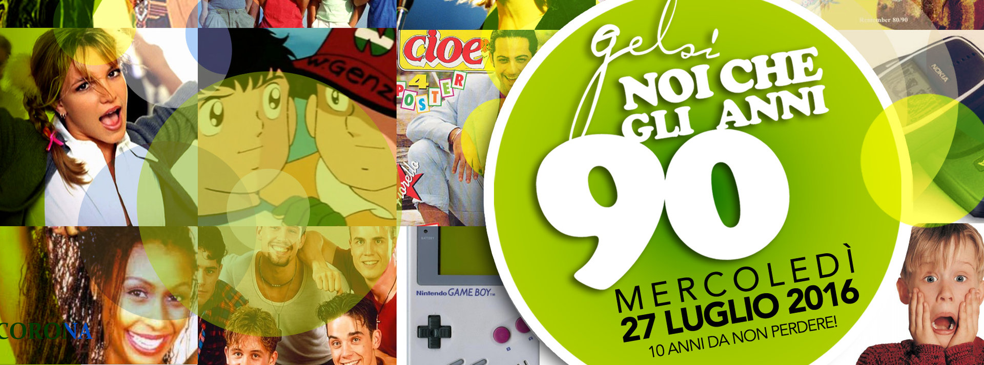 serata anni 90 gelsi bassano