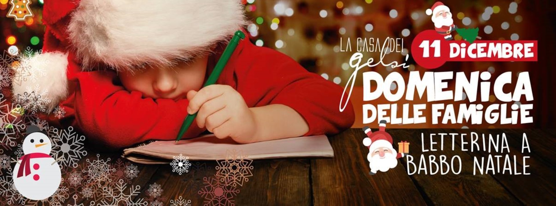 Domenica delle famiglie ai Gelsi - 11 dicembre 201