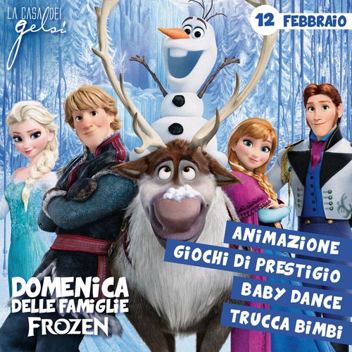 I personaggi di Frozen ai Gelsi - 12 febbraio 2017