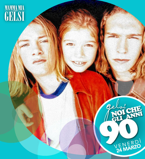 Hanson - Serata anni 90 ai Gelsi
