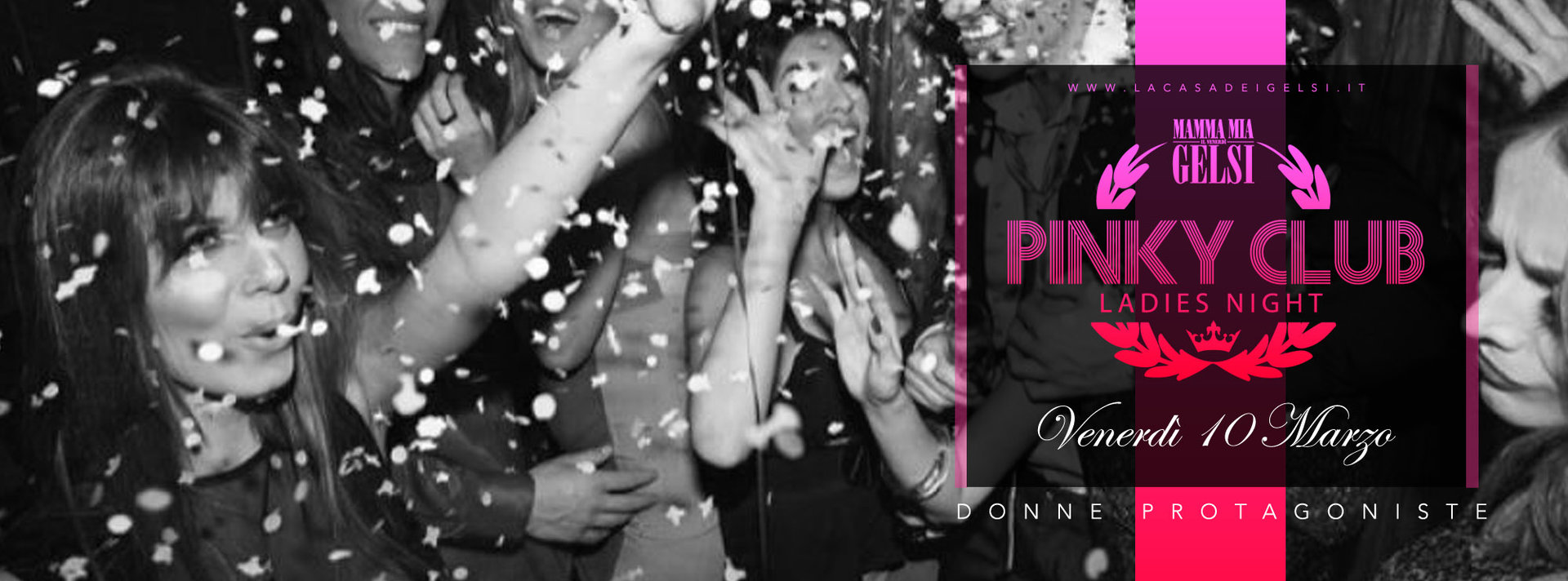 Pinky club - Il club delle donne ai Gelsi - 10 mar