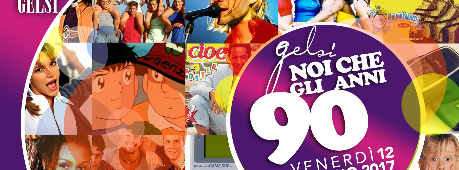 Festa anni 90 alla Casa dei Gelsi - 12 maggio 2017