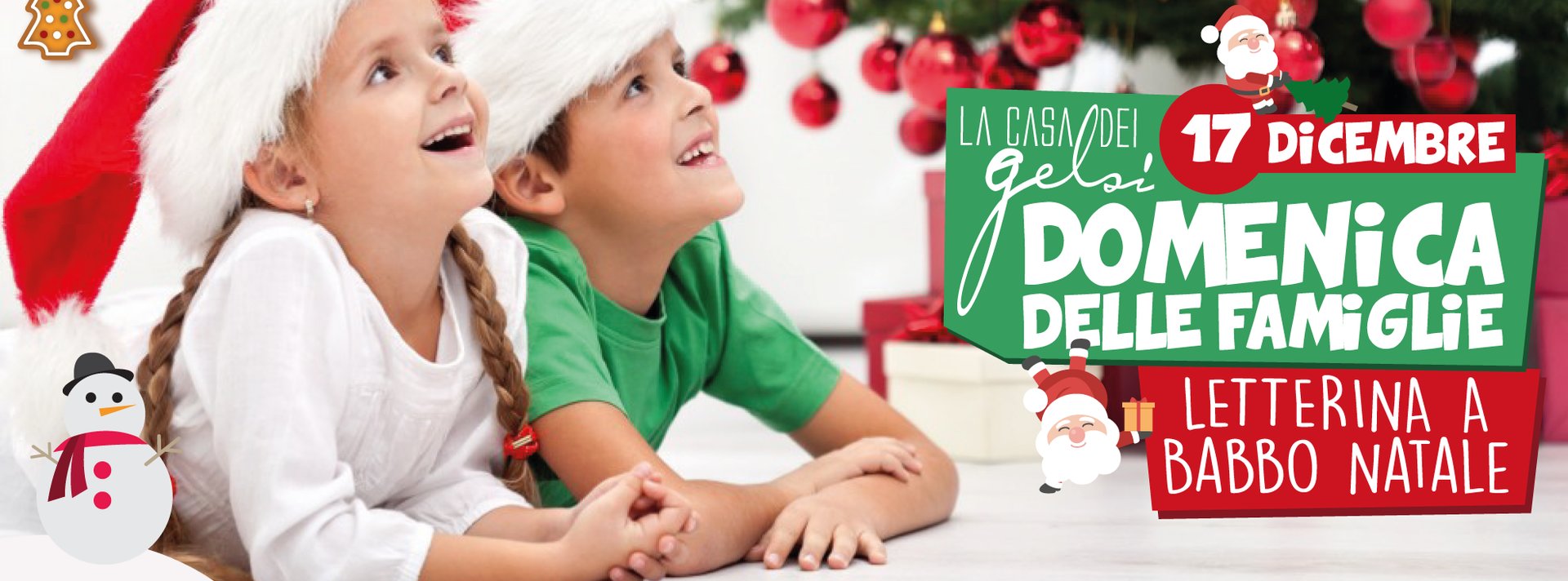 Letterina a Babbo Natale - serata per famiglie ai 