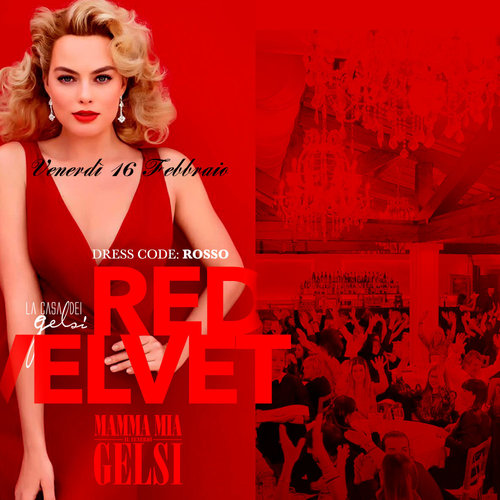 Redvelvet - Serata in rosso ai Gelsi