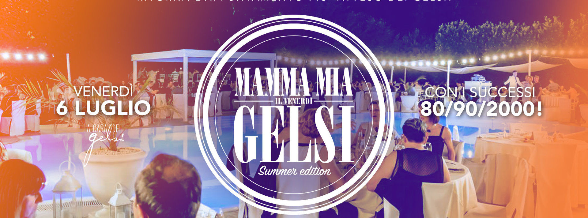 Mammamia Gelsi 6 luglio 2018