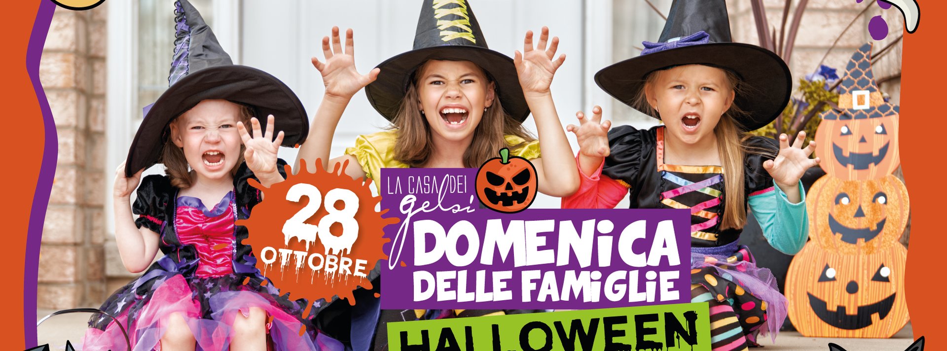 Halloween per bambini e famiglie ai Gelsi