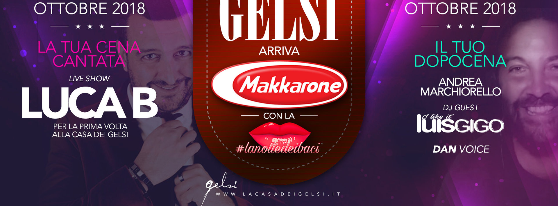 Makkarone e Lanottedeibaci ai Gelsi