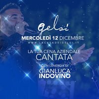 Cena cantata aziendale 12dicembre 2018