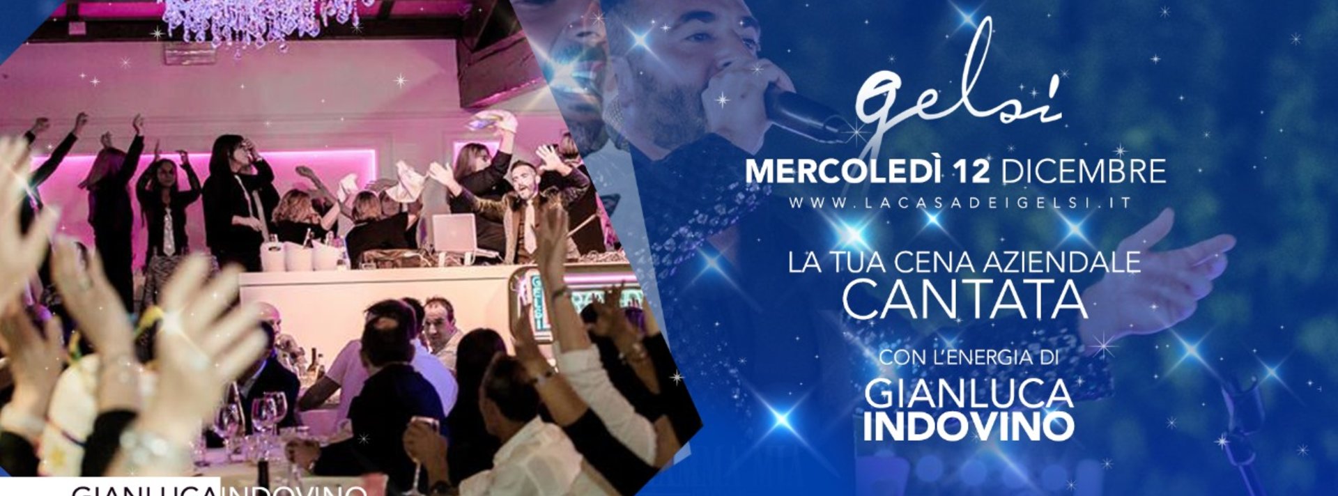 Cena cantata aziendale con Indovino- 12 dicembre 2
