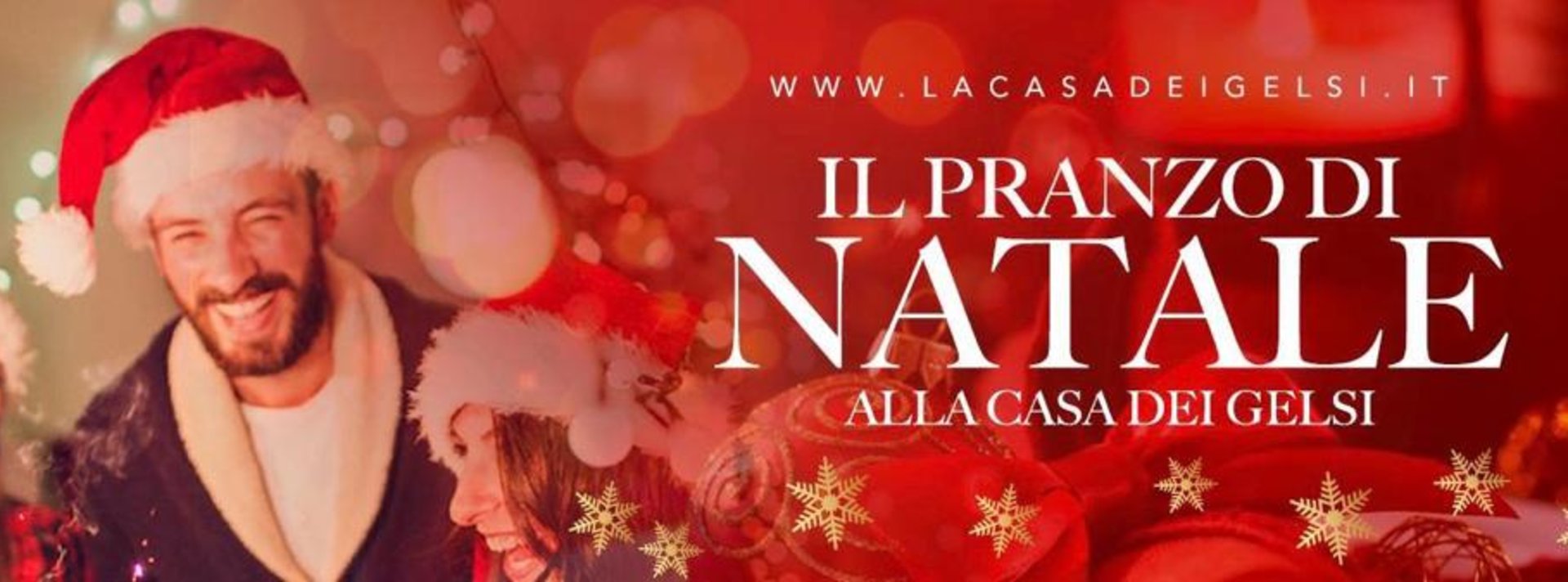 Pranzo di Natale alla Casa dei Gelsi - 25 dicembre
