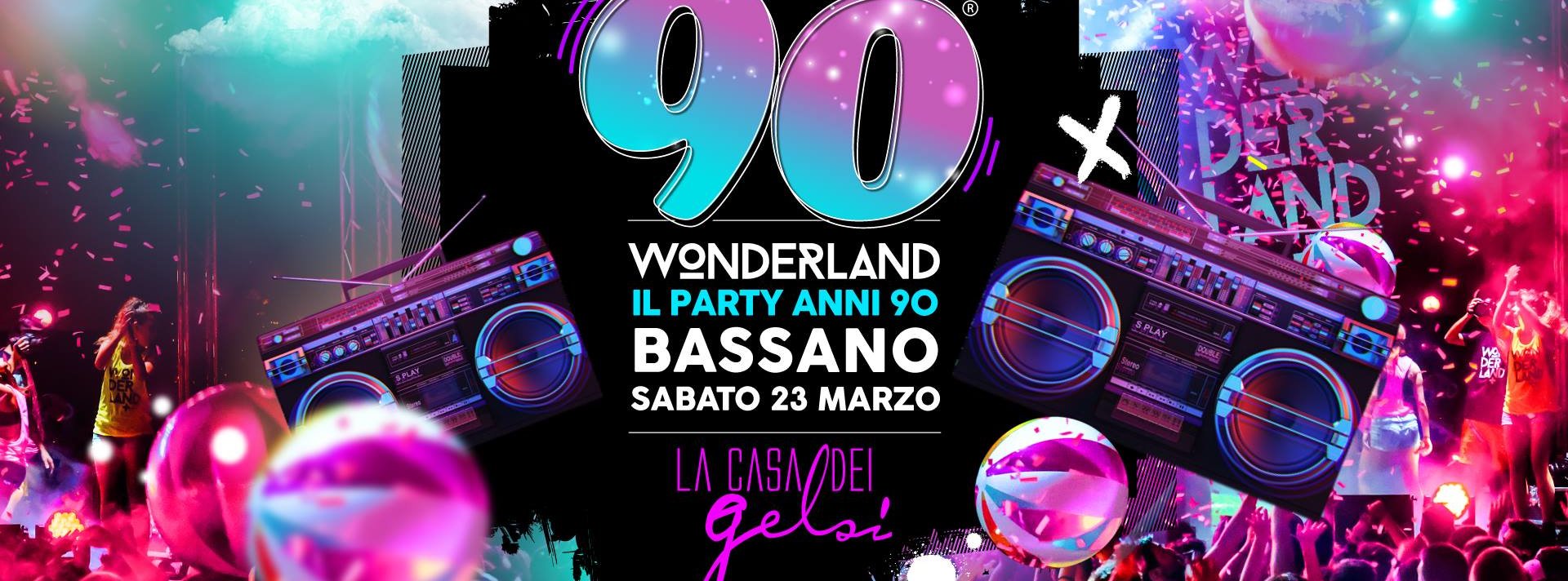 90 wonderland Gelsi - 23 marzo 2019