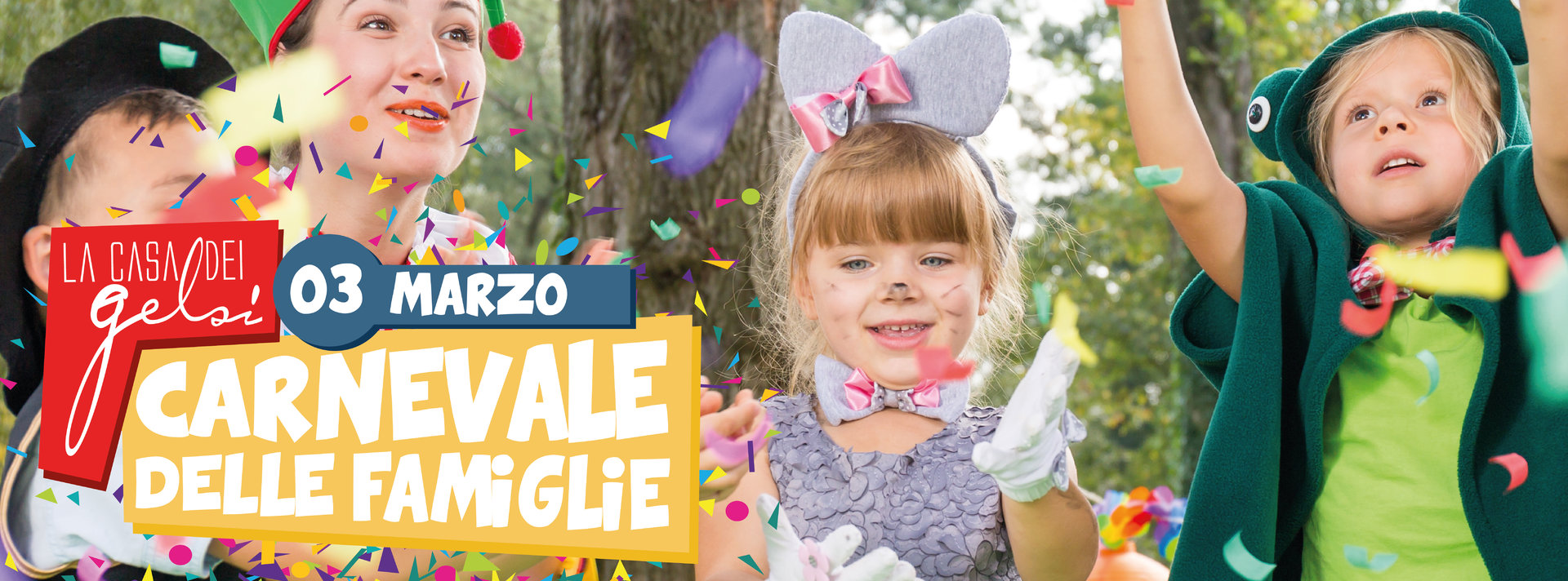 Carnevale delle famiglie Gelsi - 3 marzo