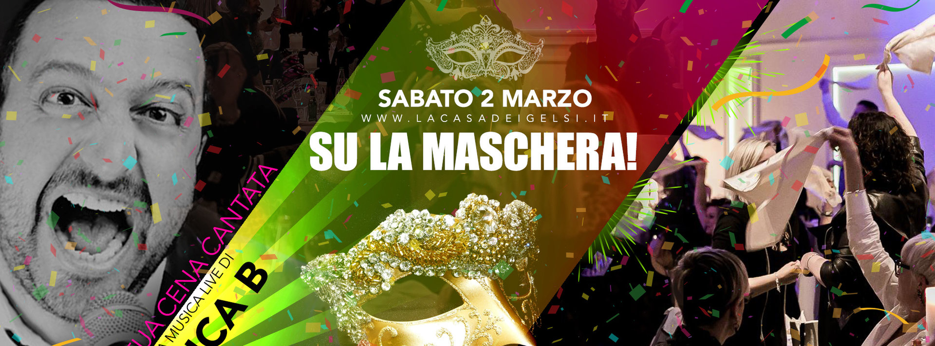 Su la maschera - 2 marzo 2019