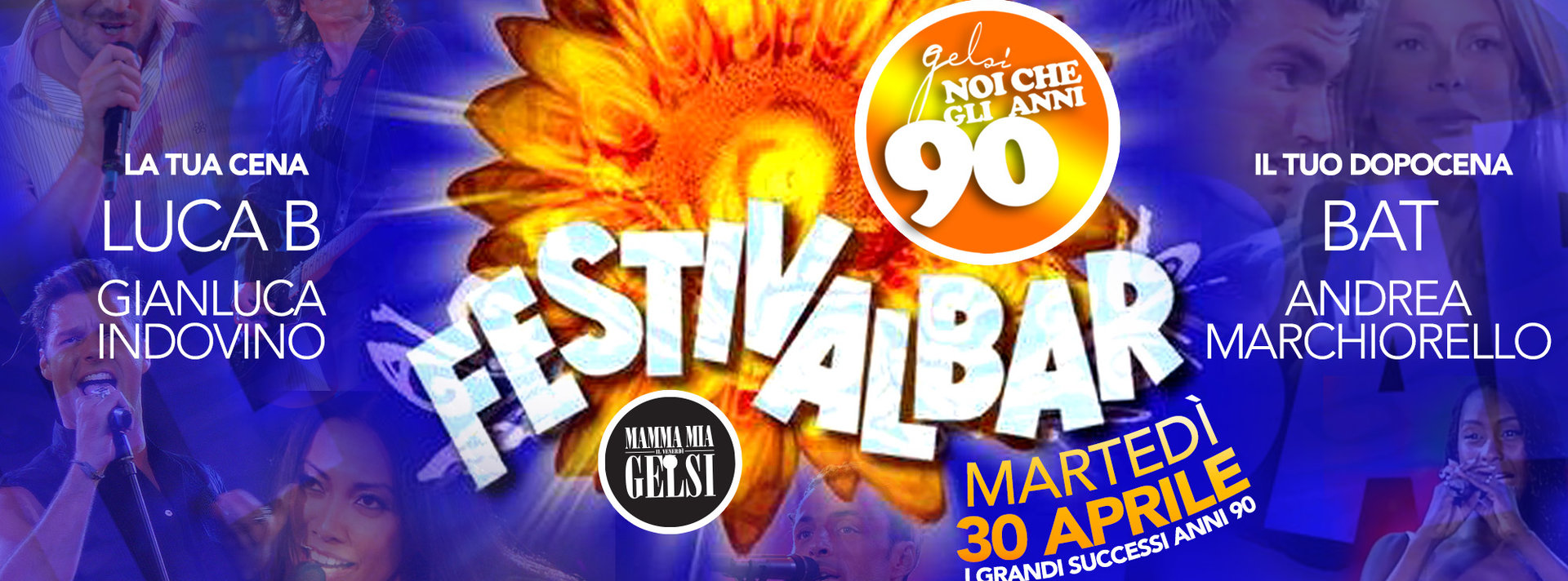 Festivalbar - Serata anni 90 - 30 aprile 2019