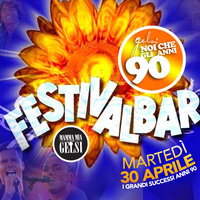 Serata anni 90 Festivalbar - 30 aprile 2019