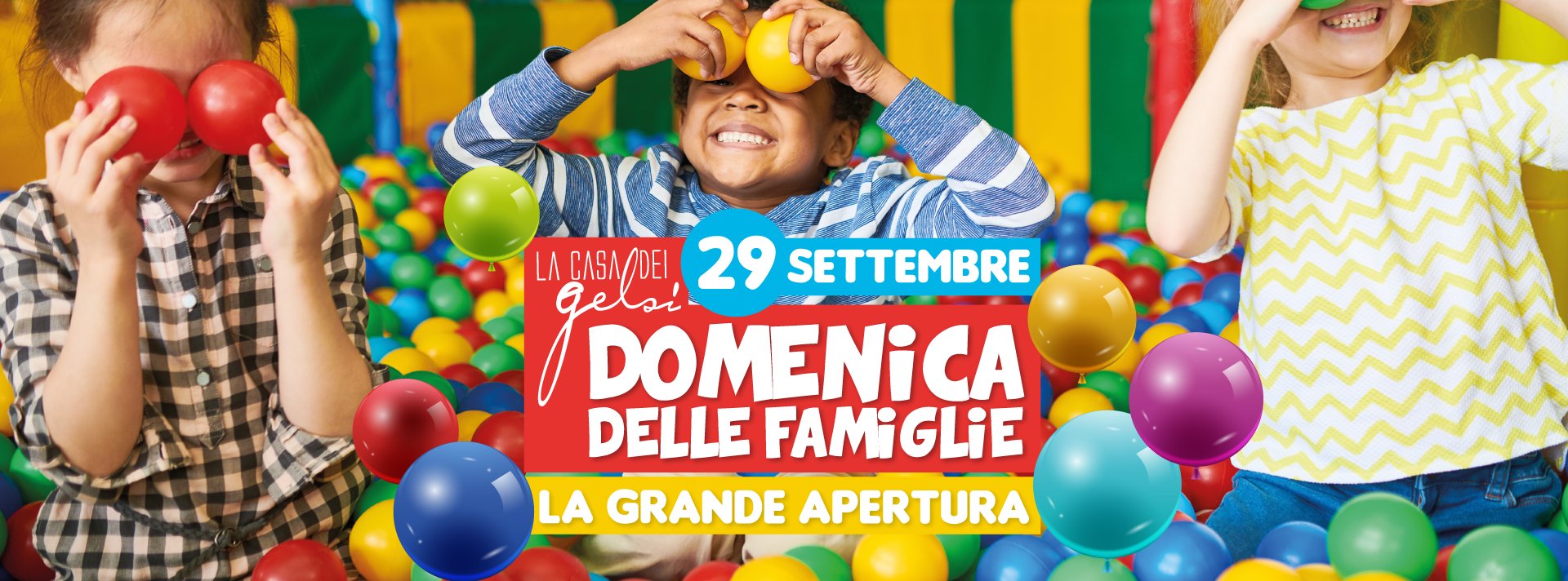 Domenica delle famiglie Gelsi - 29 settembre 2019