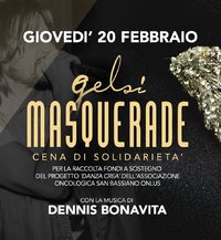 Cena solidarietà Masquerade