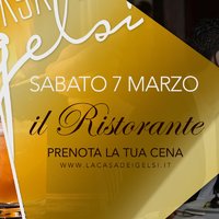 7 marzo - Cena ristorante Gelsi