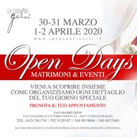 Open day Gelsi - Matrimoni 2020