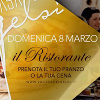 ristorante 8 marzo - festa della donna