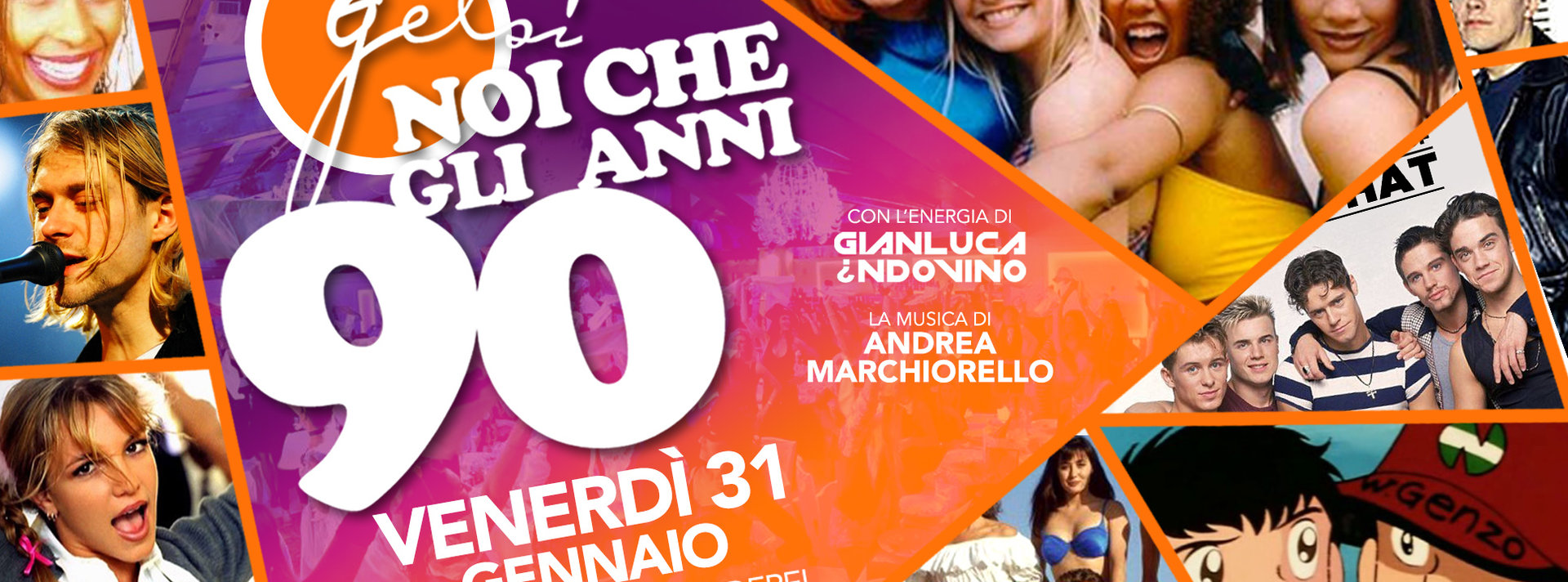 Serata anni 90 - 31 gennaio 2020