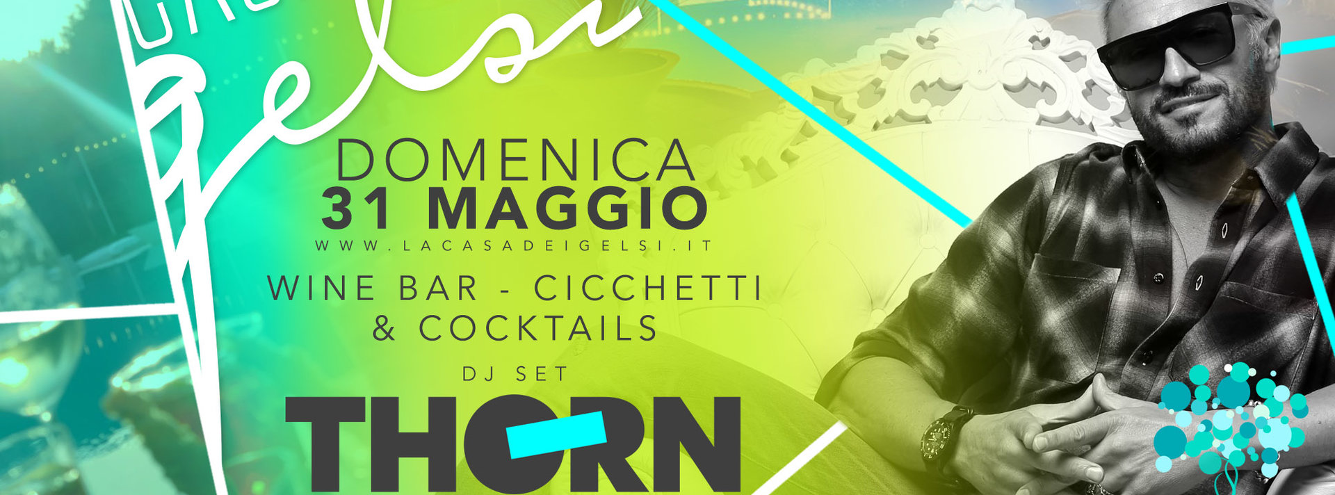 Aperitivo Gelsi domenica 31 maggio 2020