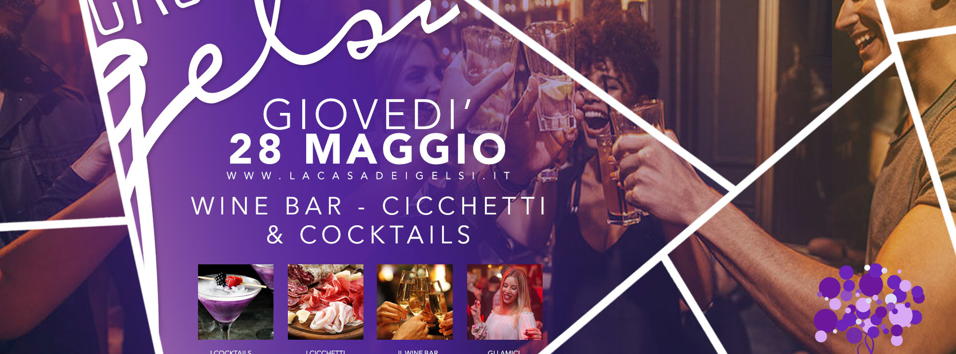 Giovedì Gelsi con wine bar e cicchetti - 28 maggio