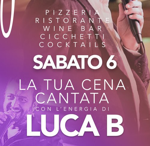 Cena cantata gelsi con Luca B 6 giugno 2020