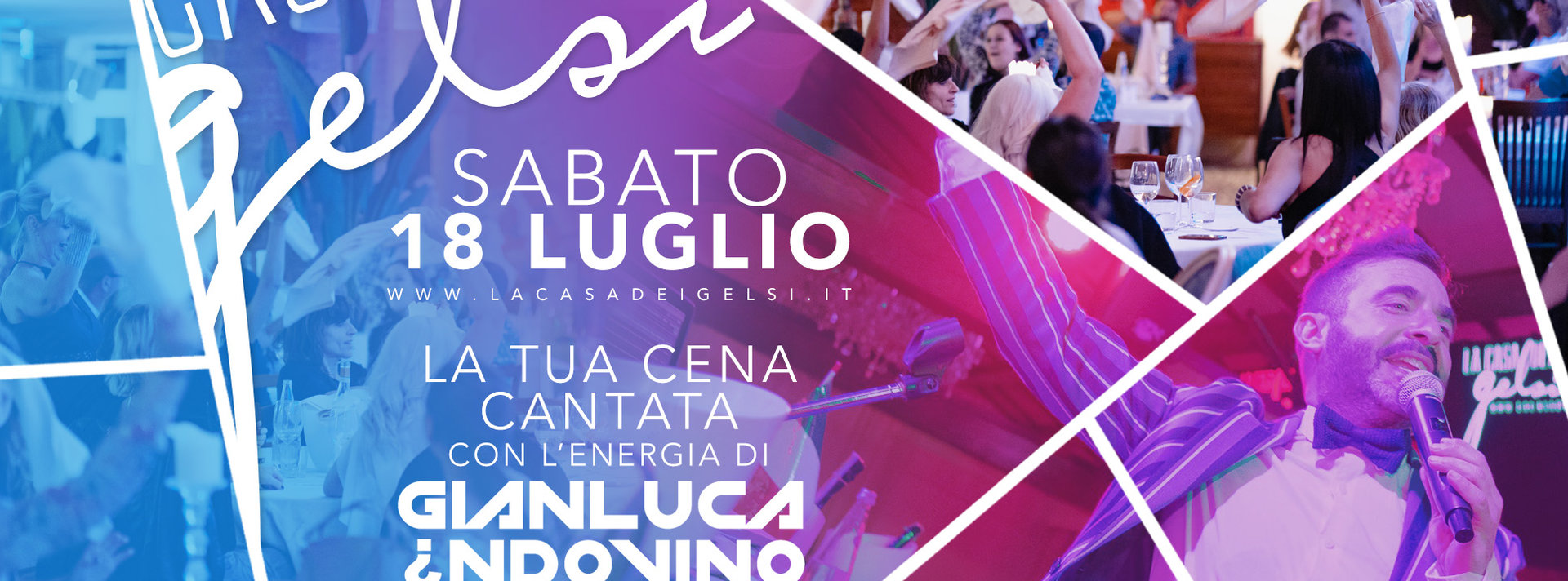 Cena cantata con Gianluca Indovino 18 luglio 2020