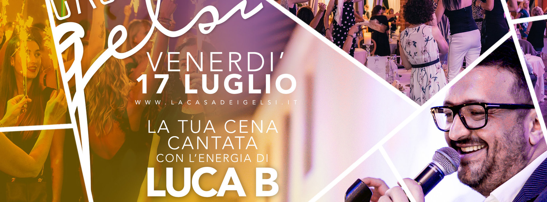 Cena cantata Luca B Gelsi - 17 luglio 2020
