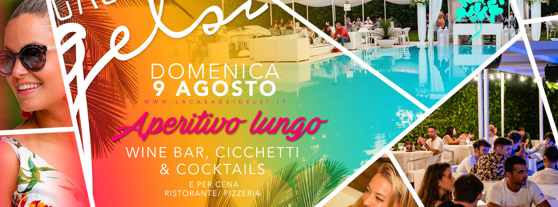 Aperitivo lungo domenica Gelsi 9 agosto 2020