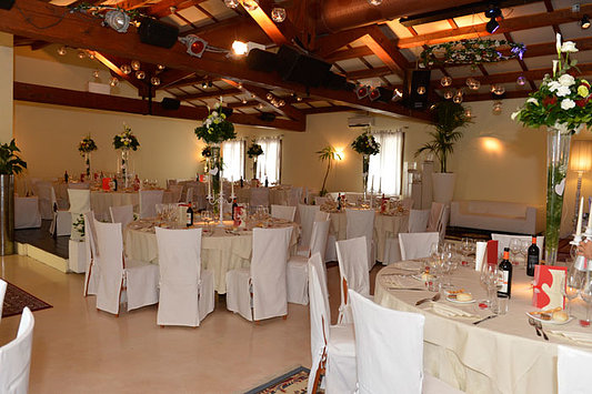 sala da pranzo matrimonio